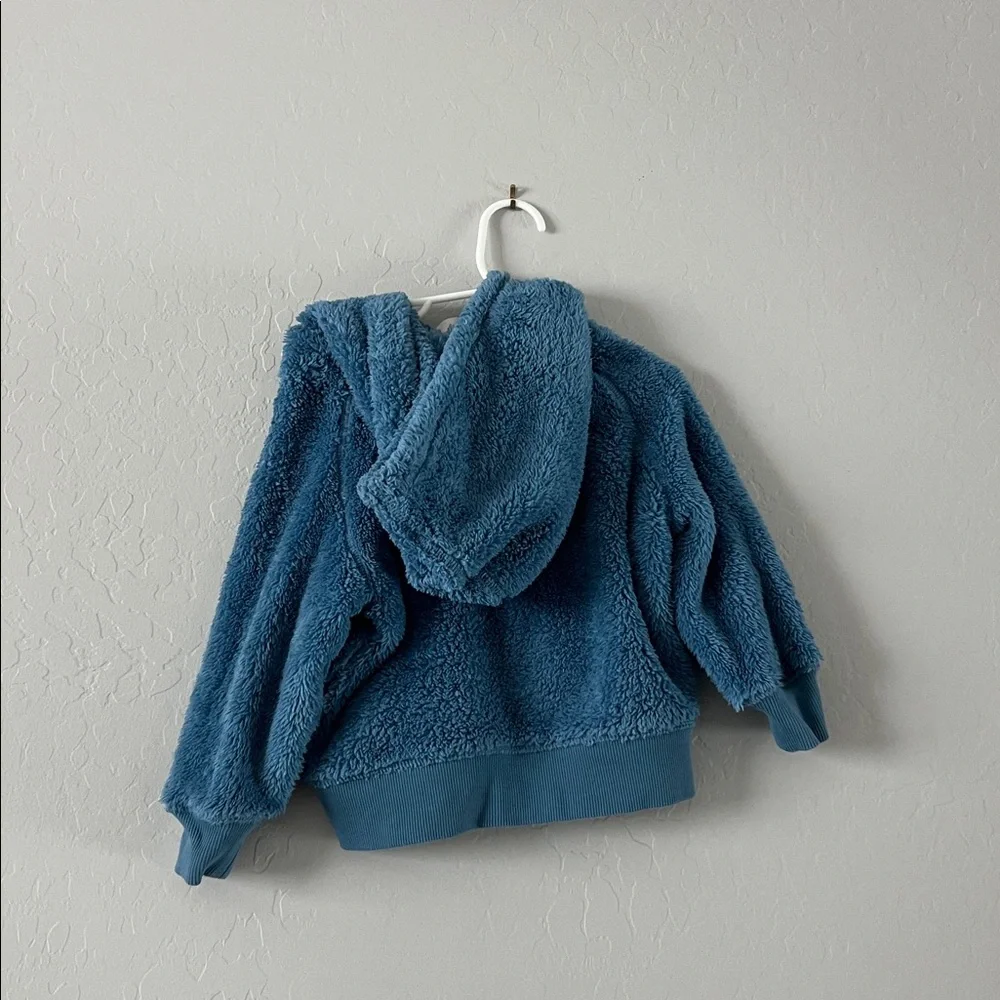 Hanna Andersson Teal Fleece Jacket - Picture 2 of 3